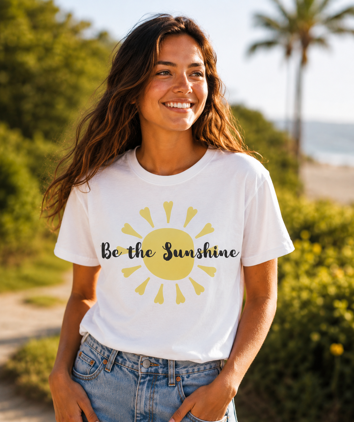 Be the Sunshine T-Shirt — Bright Sun Graphic Tee